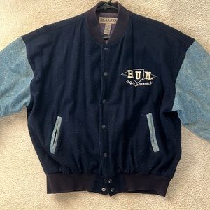 Vintage BUM equipment varsity jacket large